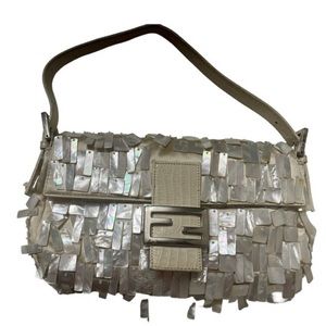 Vintage Fendi Mother of Pearl Baguette